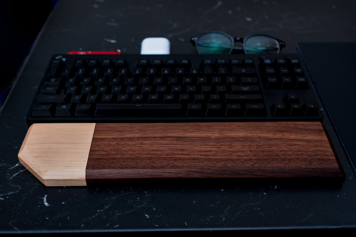 Custom Wood Mechanical Keyboard Wrist Rest