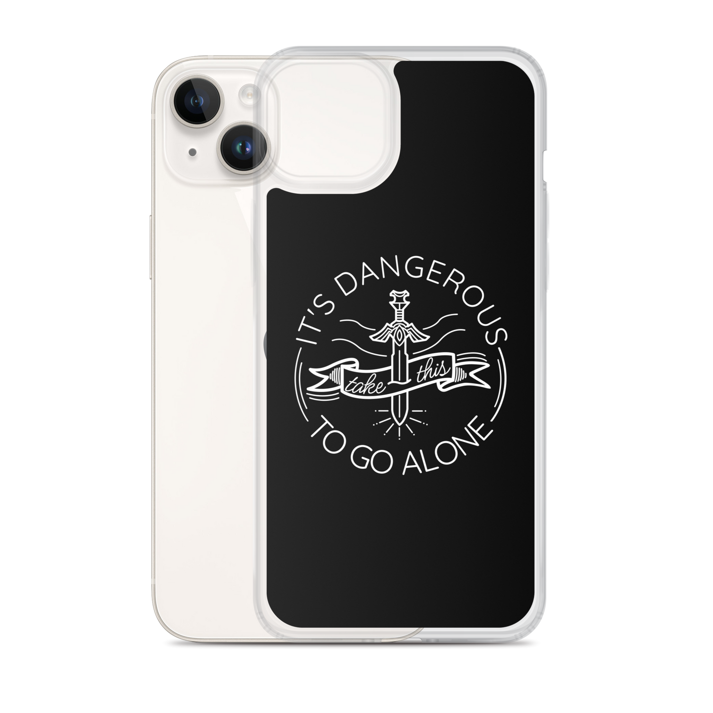 It's Dangerous to Go Alone iPhone Case