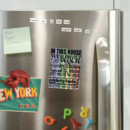 In This House... Fridge Magnet