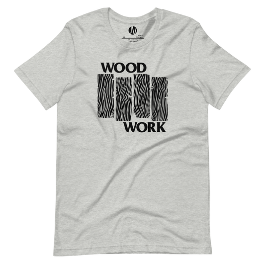 Wood Work - Punk Rock T-Shirt (Black Flag Parody)