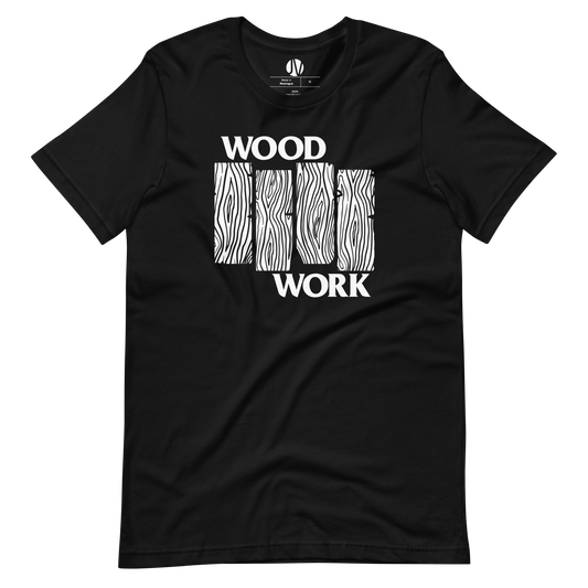 Wood Work - Punk Rock T-Shirt (Black Flag Parody)