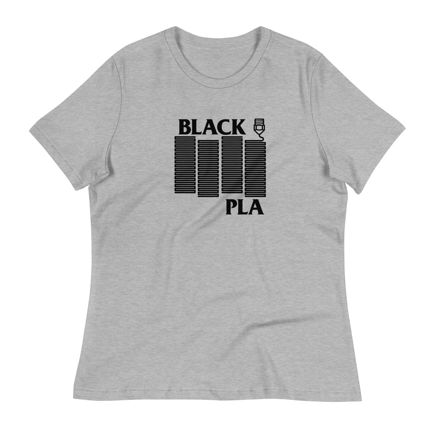 Wood Work - Punk Rock Women's T-Shirt (Black Flag Parody)