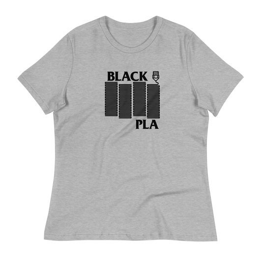 Wood Work - Punk Rock Women's T-Shirt (Black Flag Parody)