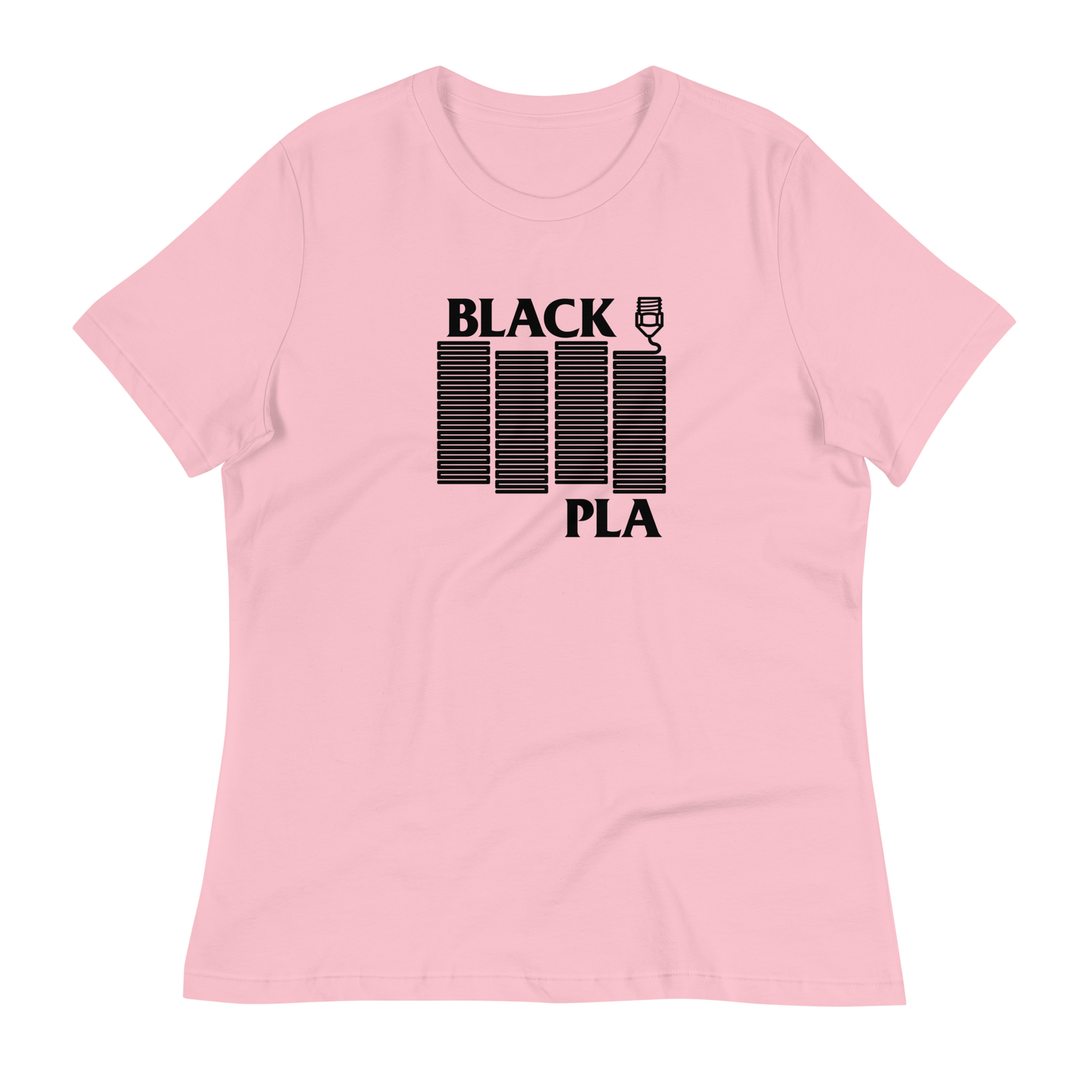 Wood Work - Punk Rock Women's T-Shirt (Black Flag Parody)